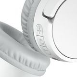 Belkin AUD002btWH SoundForm Mini draadloze on-ear koptelefoon met ingebouwde microfoon voor kinderen, voor online onderwijs, school en op reis, compatibel met iPhone, iPad, Galaxy,eén maat, Wit