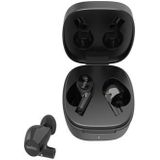 Belkin draadloze oordopjes, SoundForm Rise True Wireless Earbuds met Bluetooth 5.2 en draadloze oplaadcase, zweet- en waterbestendig (IPX5), met diepe bas voor iPhone, Galaxy, Pixel en meer - Zwart