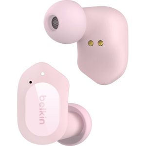 Belkin SOUNDFORM Play True Wireless Stereo (TWS) in oor Bluetooth koptelefoon Roze - AUC005BTPK