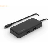 Belkin - INC008btBK - Hub-Adapter - Zwart - 4K 60 Hz HDMI, USB-C 86 W Power Delivery, Gigabit Ethernet, 2 x USB-A 3.1 Gen 1
