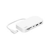 Meerpoorts 6-in-1 USB-C®-hub met houder