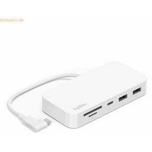 Meerpoorts 6-in-1 USB-C®-hub met houder