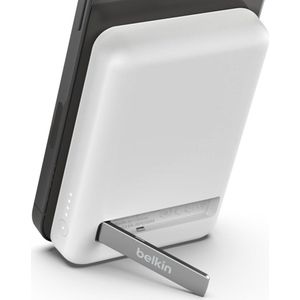 Belkin Draadloze Powerbank - 5000mAh - MagSafe Compatibel - Wit