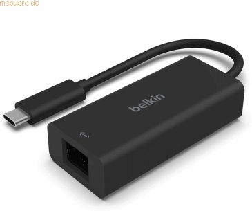 Belkin - USB-C 2.5 GB Ethernet Adapter - Ethernet Adapter - Zwart - USB-C