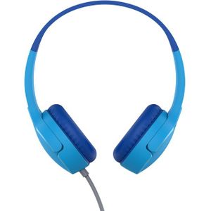 Belkin SoundForm Mini hoofdtelefoon met bedrading Oproepen/Muziek/Sport/Activiteit Blauw - blauw AUD004BTBL