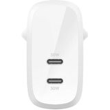 Belkin 2-poorts wandlader 60W met 2x USB-C