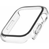 Belkin TemperedCurve Apple Watch Series 8-screenprotector, bescherming van rand tot rand, beschermende bumper - screenprotector van gehard glas, Apple Watch-accessoires - Transparant