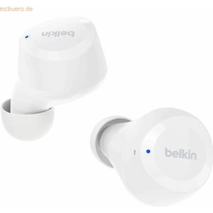Belkin SoundForm Bolt Headset Draadloos In-ear Gesprekken/Muziek/Sport/Elke dag Bluetooth Wit