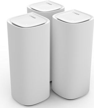 Linksys Velop Pro 7 Tri-band (2,4 GHz / 5 GHz / 6 GHz) Wi-Fi 7 (802.11be) Wit 4 Intern