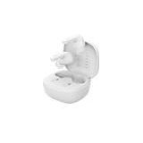 Belkin SoundForm™ Motion True Wireless Earbuds met ruisonderdrukking, draadloze oplaadcase, twee microfoons per oordopje, waterbestendig (IPX5), Bluetooth-koptelefoon voor iPhone/Samsung - Wit