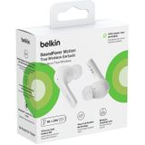 Belkin - SoundForm Motion - True Wireless Stereo - Wit - Bluetooth 5.2