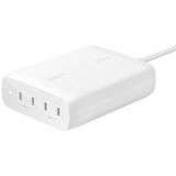 Belkin BoostCharge 4-Port-USB-C-GaN-Ladegerät, 200-W-Schnellladegerät Mit USB-C PD 3.1 und 1,5-m-Netzkabel für MacBook Pro, iPhone 16-Serie, 15-Serie, iPad-Pro, Galaxy S24, Google Pixel