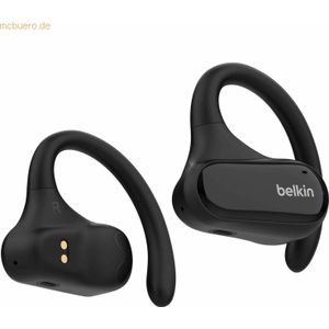 Belkin - SoundForm ClearFit - Draadloze Open-Ear Sportoortjes - Zwart