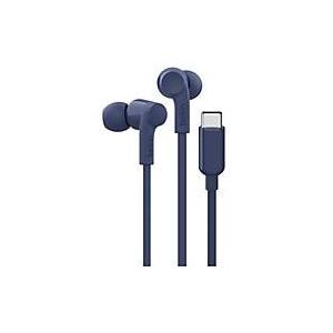 Belkin SoundForm In-Ear Oordopjes Met Microfoon en USB-C-Connector - Voor iPhone 16, iPad Mini, Galaxy S24 en Android - Blauw