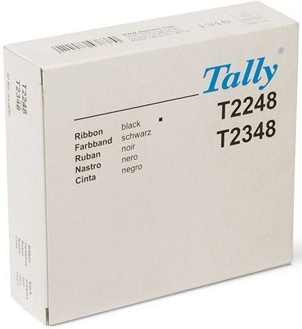 Tally 043837 inktlint zwart (origineel)