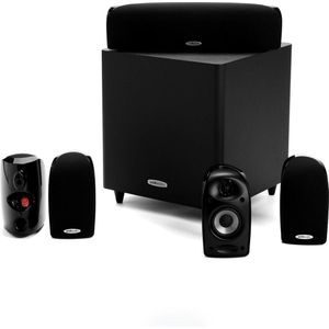 Polk TL-1600 - 5.1 Surround Speaker Set - Zwart - 6-delige Geluidsinstallatie