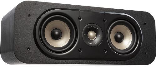 Polk Audio Signature Elite ES30 - Zwart - Hifi hoge resolutie middenkanaal speaker voor de thuisbioscoop