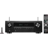 Denon AVRS660HBKE2-kanaals AV-ontvanger, Dolby Surround Sound, 6 HDMI-ingangen en 1 uitgang, 8K HDMI, Bluetooth, WLAN, AirPlay 2, HEOS Multi kleurenroom, compatibel met Alexa,zwart