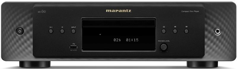Marantz CD 60 Zwart Hoogwaardige CD Speler met modern design