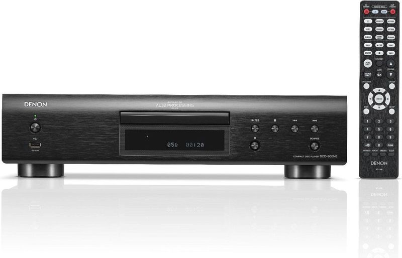 Denon - DCD-900NE - CD-Player - Zwart - Geavanceerde Audioverwerking