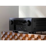 Denon - AVC-X4800H - 9.4-kanaals 8K AV-Receiver - Zwart - Dolby Atmos - DTS:X - HEOS Multiroom