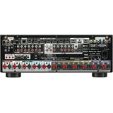 Denon - AVC-X4800H - 9.4-kanaals 8K AV-Receiver - Zwart - Dolby Atmos - DTS:X - HEOS Multiroom