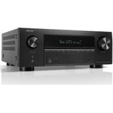 Denon AVC-X3800H AV Receiver met 9.4 kanalen, 8K Ultra HD, HEOS® Built-In, 3D-Audio Versterker, 180 Watt per kanaal en 6 HDMI-Ingangen- Zwart
