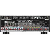 Denon AVC-X3800H AV Receiver met 9.4 kanalen, 8K Ultra HD, HEOS® Built-In, 3D-Audio Versterker, 180 Watt per kanaal en 6 HDMI-Ingangen- Zwart