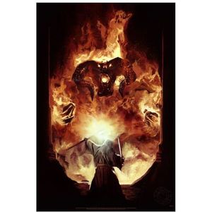 Lord of the Rings Art Print The Flame of Anor 46 x 61 cm - unframed
