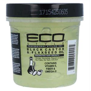 Eco Styler - Black Castor & Flaxseed Oil Gel - 236ml - Haargel