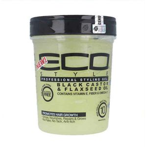 Eco Styler - Black Castor & Flaxseed Oil Gel - 946ml - Haargel