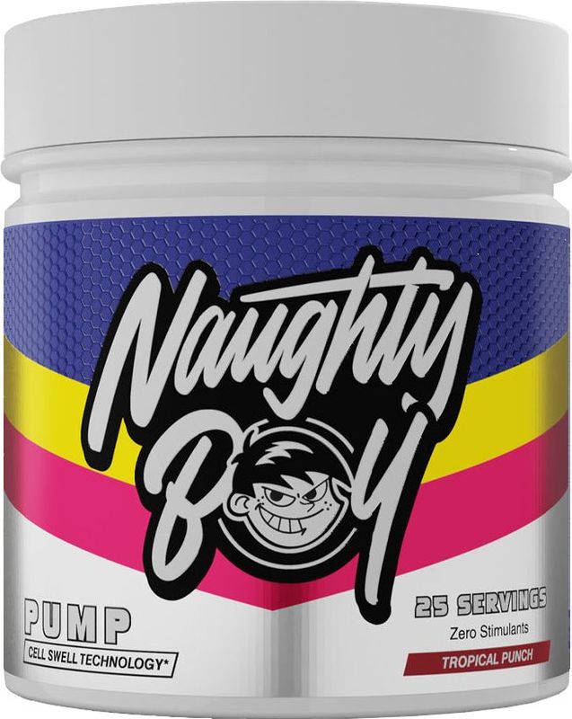 Naughty Boy Pump 25servings Tropical Punch