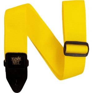 Ernie Ball - Gitaarriem - Geel - Polypropyleen - Verstelbaar