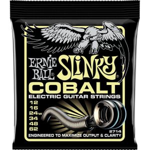 Ernie Ball Mammoth Slinky Kobalt Elektrische gitaarsnaren 12-62 gauge