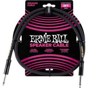 Ernie Ball 3 ft Straight / Straight Speaker Cable