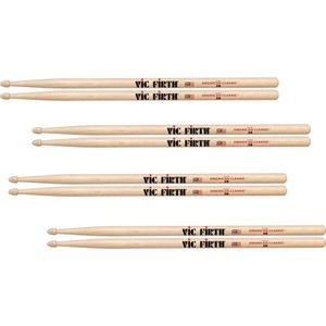 Vic Firth American Classic 5B Value Pack Drumstick set