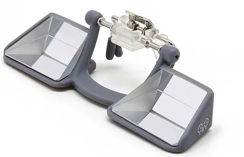 YY - Vertical Clip Up - Belay Brillen - Zwart - Lichtgewicht, Optische Prism's