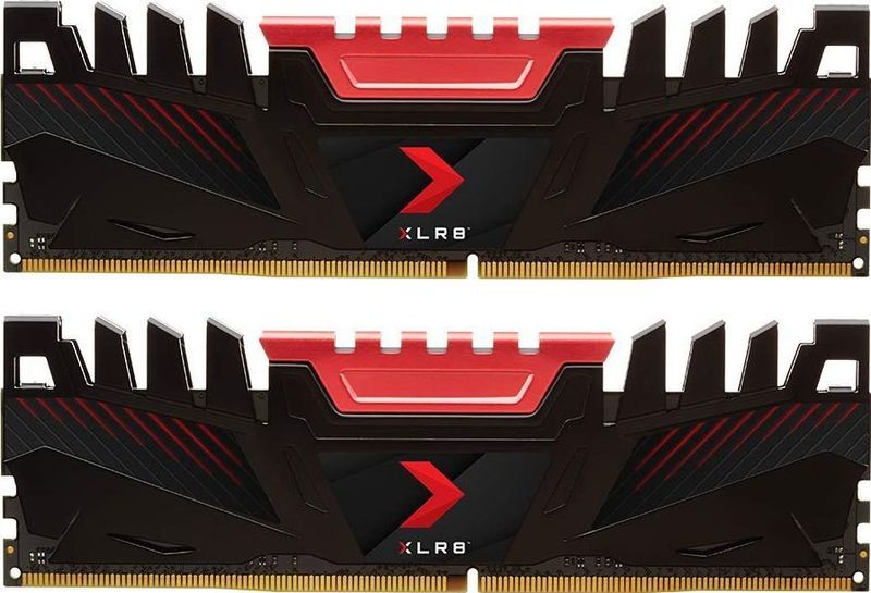 PNY RAM-geheugenmoduleset voor desktop-pc XLR8 Gaming DDR4 3200 MHz 16 GB (2 x 8 GB)