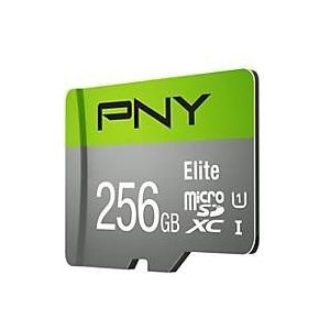 Micro SD geheugenkaart met adapter PNY Elite C10
