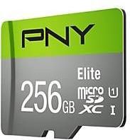 Micro SD geheugenkaart met adapter PNY Elite C10
