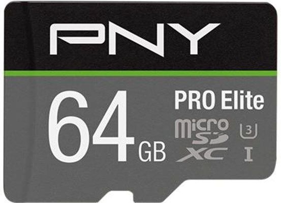 PNY Pro Elite - Micro SD Geheugenkaart - Met Adapter - Class 10