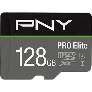 PNY - PRO Elite - microSD-kaart - 64GB - Klasse 10/U3