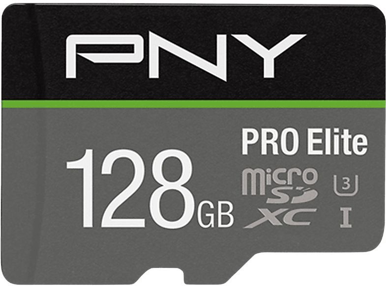PNY - PRO Elite - microSD-kaart - 64GB - Klasse 10/U3
