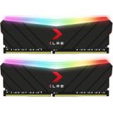 PNY MD32GK2D4320016XRGB XLR8 Gaming EPIC-X RGB DDR4 3200MHz 32GB (2x16GB) Desktop Memory Dual Pack Zwart