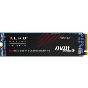 PNY - CS3040 - SSD - 2000 GB - NVMe Gen4 x4, Lees tot 5600 MB/s, Schrijf tot 4300 MB/s