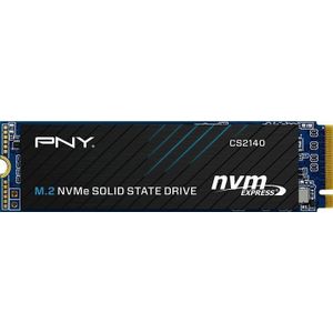 PNY - CS2140 - SSD - 500 GB - M.2 NVMe Gen4x4, Leessnelheid 3600 MB/s, Schrijfsnelheid 2300 MB/s
