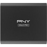 PNY PSD0CS2260-1TB-RB CS2260 EliteX-PRO USB 3.2 Gen 2x2 External Portable SSD 1TB, Up to 1,500 MB/s Reading Speed, 1,400 MB/s Writing Speed,zwart