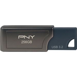 PNY PRO Elite V2 USB-stick USB Type-A 3.2 Gen 2 (3.1 Gen 2) Zwart (256 GB, USB A), USB-stick, Zwart