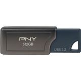 PNY 512GB PRO Elite V2 USB 3.2 Gen 2 Flash Drive, up to 600MB/s read speed