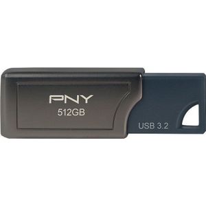 PNY 512GB PRO Elite V2 USB 3.2 Gen 2 Flash Drive, up to 600MB/s read speed